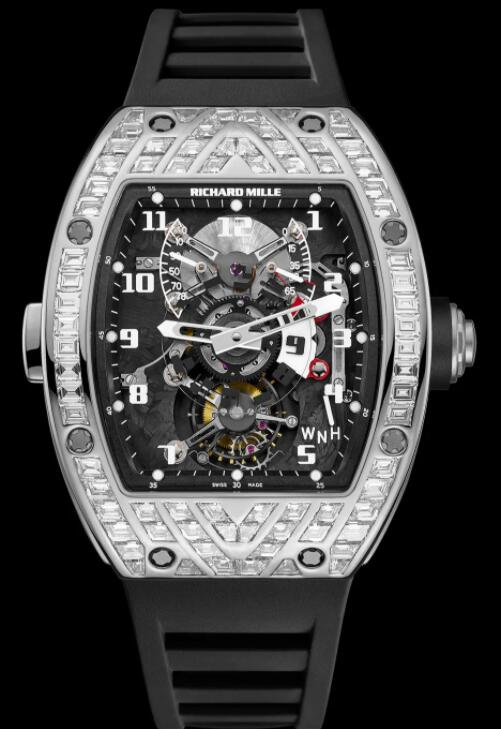 Replica Richard Mille RM 003-V2 Titanium With diamond Watch